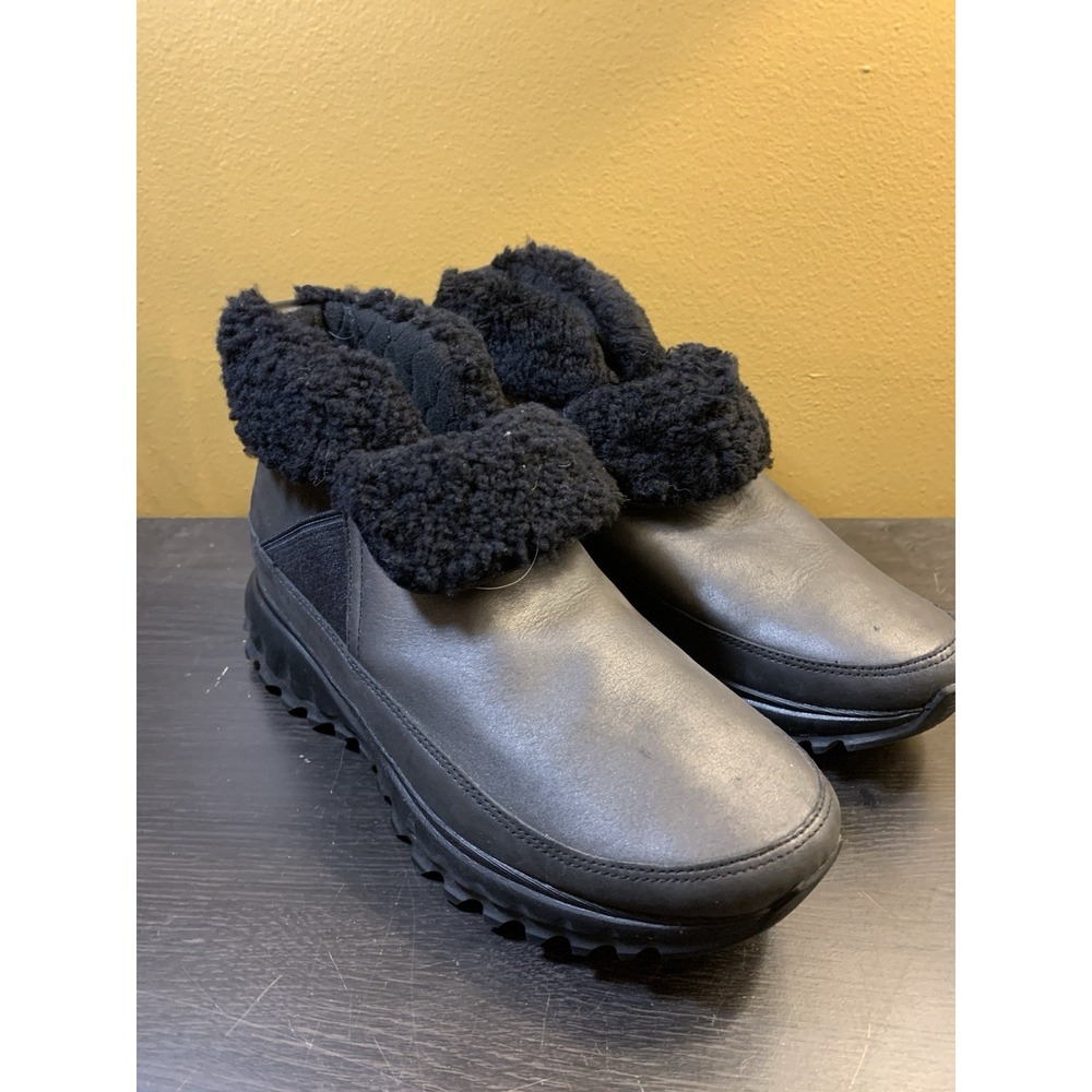 COLE HAAN Womens ZEROGRAND Leather Ankle Snow Winter Boots Shoes Waterproof 7.5